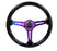 NRG 350mm Steering Wheel 3" Deep Black Wood w/ Neo Chrome Center Universal