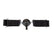 NRG Seat Belt Harness 4PT 2" w/ Cam Lock Black Universal