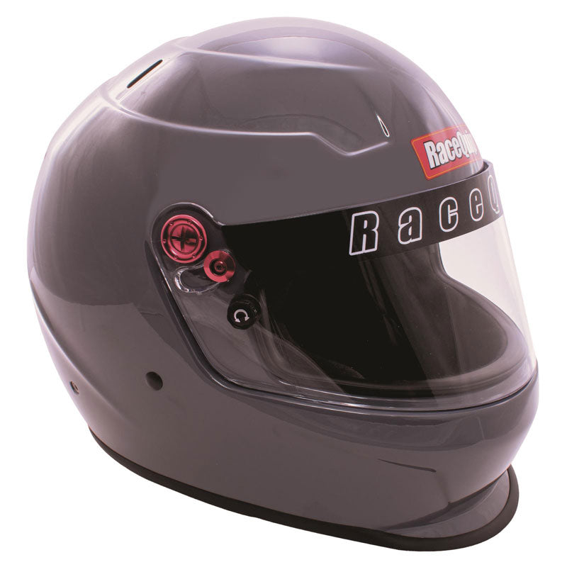 RaceQuip PRO20 Snell SA2020 Full Face Helmet Gloss Steel Size Small Universal