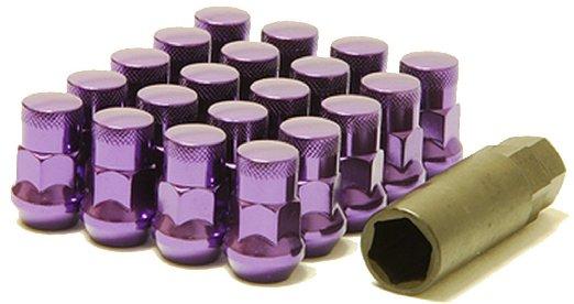 Wheel Mate Muteki SR35 Lug Nuts Closed Ended Purple 35mm M12 x 1.25 | 32925LP