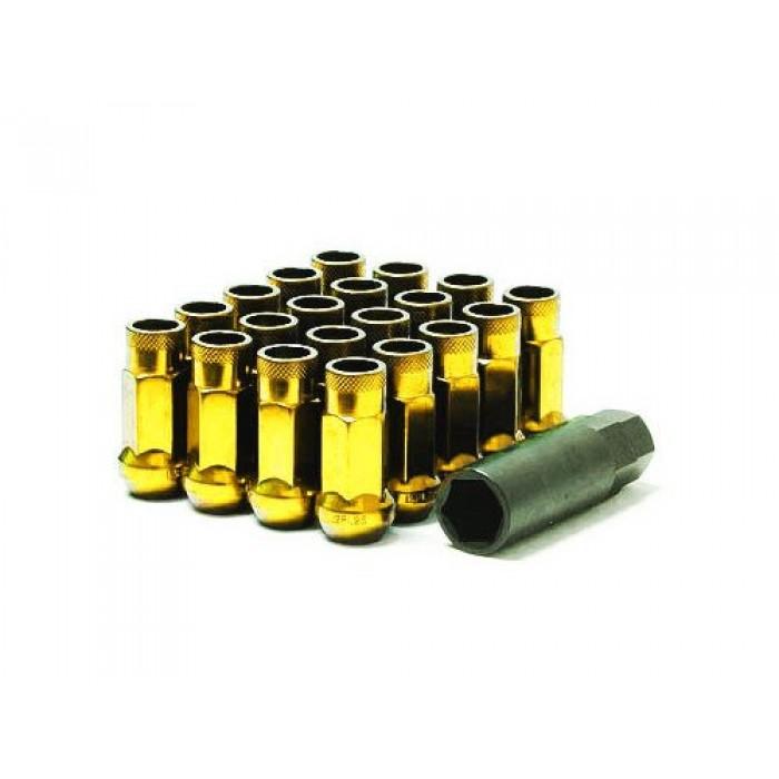 Wheel Mate Muteki SR48 Lug Nuts Open Ended Gold M12 x 1.25 | 32905Z