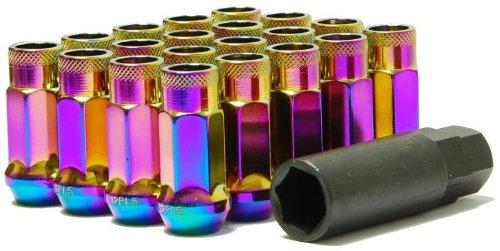 Wheel Mate Muteki SR48 Lug Nuts Open Ended Neo Chrome M12 x 1.25 | 32905N