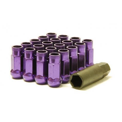 Muteki SR48 Lug Nuts Open Ended Purple M12 x 1.25 Universal
