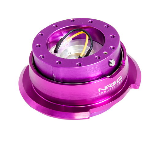 NRG Quick Release Gen 2.8 Purple Body w/ Diamond Cut Ring Universal
