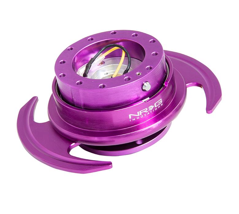 NRG Quick Release Gen 3.0 Purple Body w/ Purple Ring | SRK-650PP