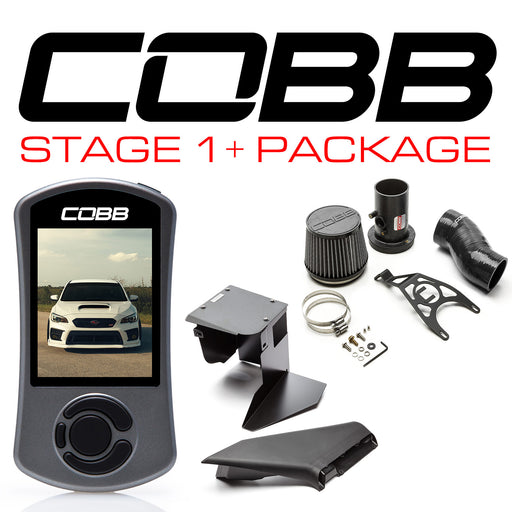 Cobb Tuning Stage 1+ Power Package w/ v3 Accessport Blue Subaru TYPE RA 2018 STI / 2019-2021 STI