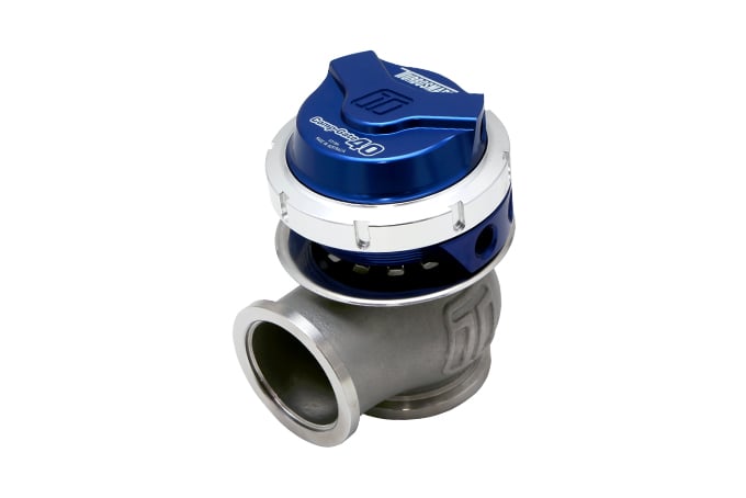 Turbosmart GenV CompGate40 External Wastegate 14psi Blue w/All Springs | TS-0552-1011