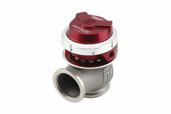 Turbosmart GenV CompGate40 External Wastegate 14psi Red w/All Springs | TS-0552-1014