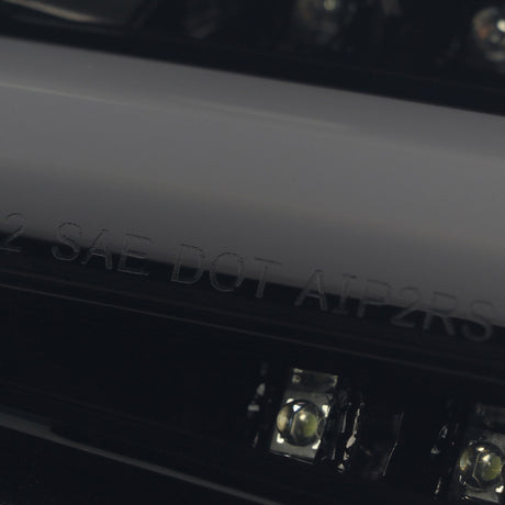 Spec-D Tuning Sequential LED Tail Lights Glossy Black Housing/Smoke Lens Subaru 2015-2020 WRX / 2015-2020 STI