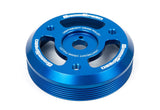 GrimmSpeed Lightweight Crank Pulley Blue Subaru 2015-2018 WRX / 2013-2019 BRZ