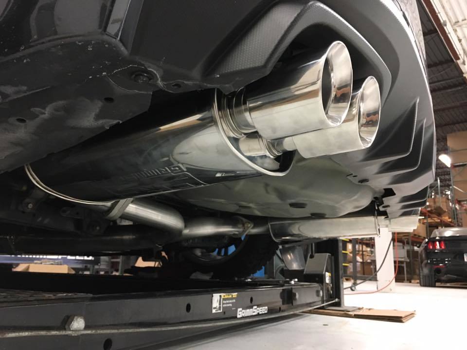 GrimmSpeed Non-Resonated Cat Back Exhaust System (SEDAN) Subaru 2011-2020 WRX / 2011-2020 STI