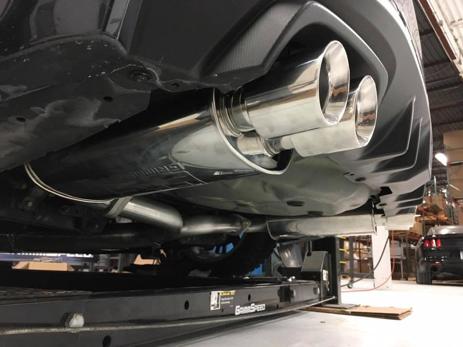 GrimmSpeed Non-Resonated Catback Exhaust System (SEDAN) Subaru 2011-2020 WRX / 2011-2020 STI