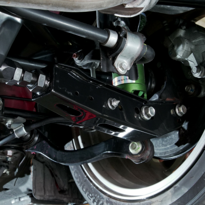Blox Racing Rear Adjustable Control Arms Black Subaru 2008-2021 WRX / 2008-2021 STI / 2013-2021 BRZ