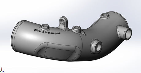 Killer B Motorsport 2.4" Hard Turbo Inlet Subaru 2002-2007 WRX / 2004-2021 STI