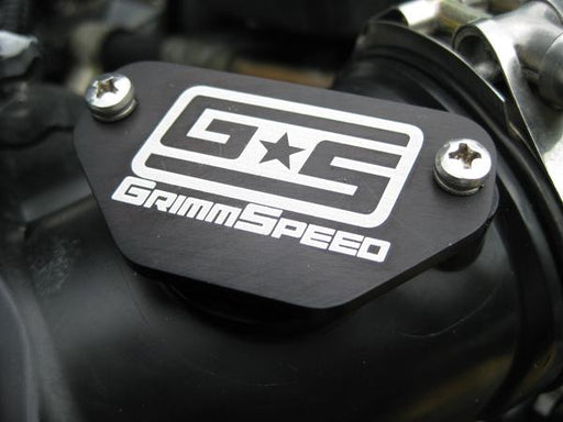 GrimmSpeed MAF Sensor Block Off Plate Subaru 2002-2007 WRX / 2004-2007 STI