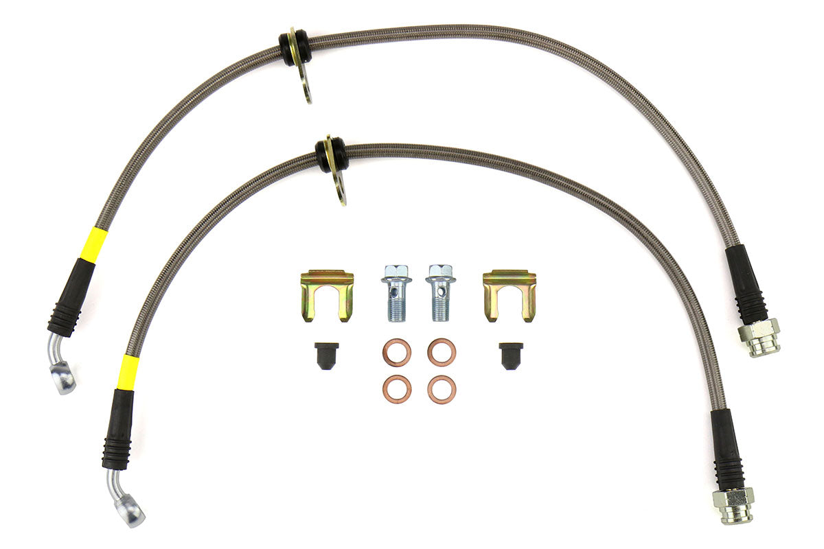 FactionFab Stainless Steel Front Brake Lines Subaru 2008-2020 WRX