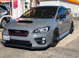 JNA Performance V Style Front Lip Polyurethane Subaru 2015-2017 WRX / 2015-2017 STI