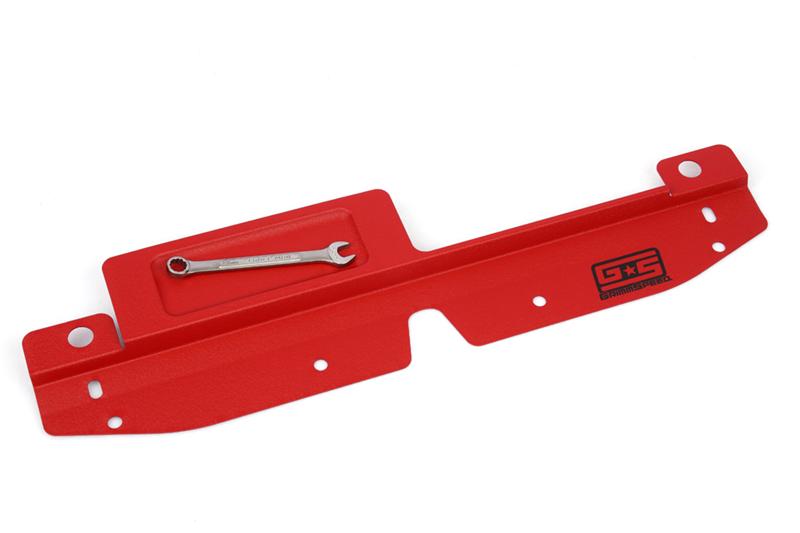 GrimmSpeed Radiator Shroud w/ Tool Tray Red Subaru 2008-2014 WRX / 2008-2014 STI