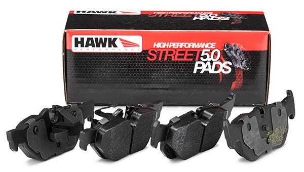 Hawk HPS 5.0 Front Brake Pads Subaru 2003-2005 WRX / 2008-2014 WRX