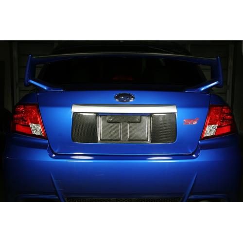 APR Performance License Plate Frame Carbon Fiber (SEDAN) Subaru 2008-2014 WRX / 2011-2014 STI