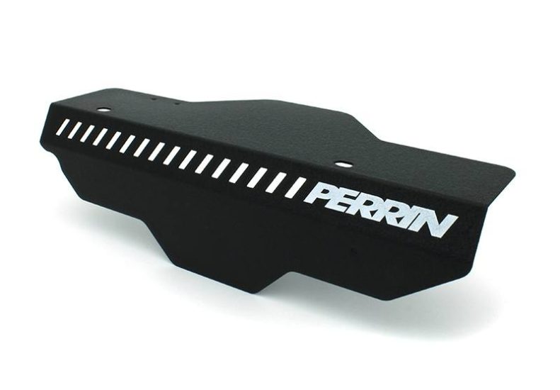 Perrin Performance Belt Cover Black Subaru 2008-2014 WRX / 2008-2020 STI