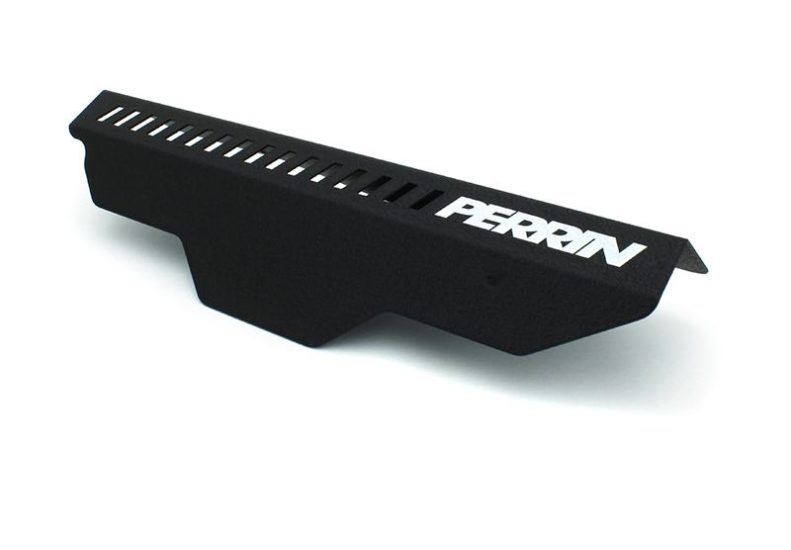 Perrin Performance Belt Cover Black Subaru 2008-2014 WRX / 2008-2020 STI