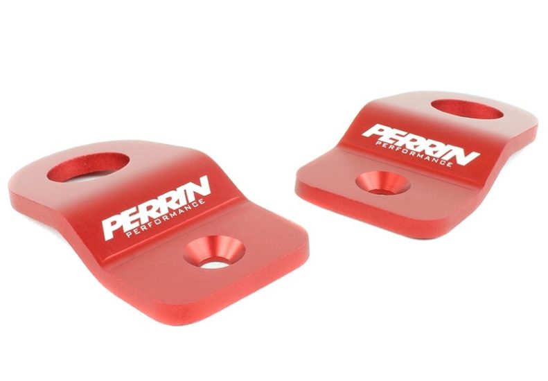 Perrin Performance Radiator Stays Red Subaru 2008-2020 WRX / 2008-2020 STI