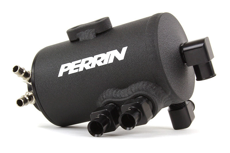 Perrin Performance Air Oil Separator FMIC Black Subaru 2002-2014 WRX / 2004-2020 STI