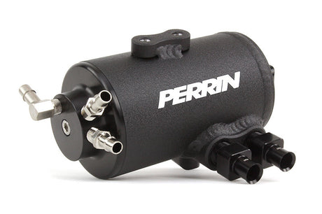 Perrin Performance Air Oil Separator FMIC Black Subaru 2002-2014 WRX / 2004-2020 STI