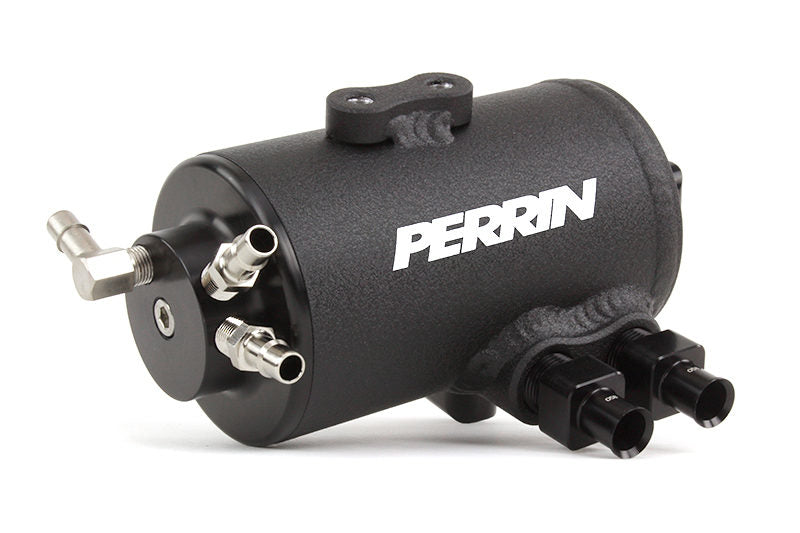 Perrin Air Oil Separator W/O Eyesight Black Subaru 2015-2019 WRX
