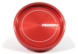 Perrin Performance Oil Cap Billet Red Subaru 2002-2020 WRX / 2004-2020 STI / 2013-2020 BRZ