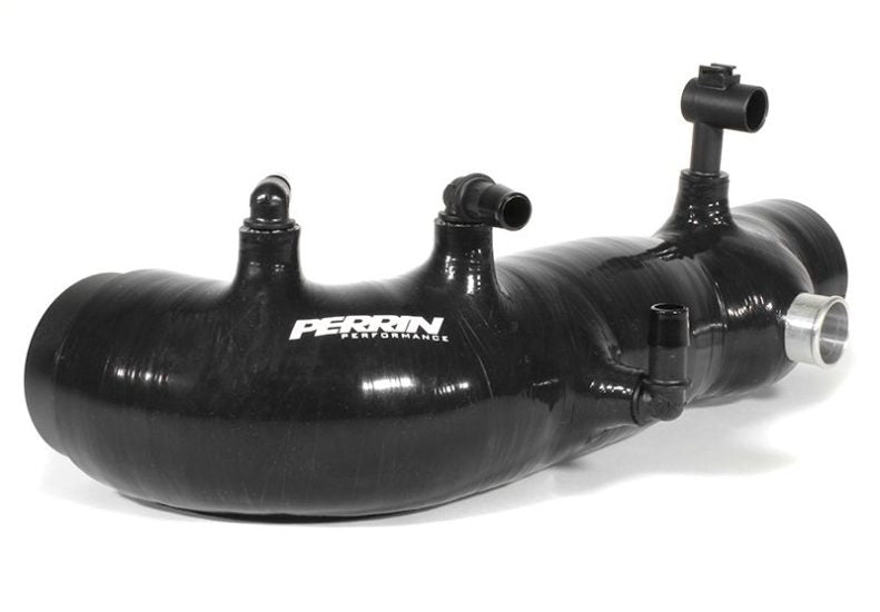 Perrin Performance Turbo Inlet 2.4" Black Subaru 2002-2007 WRX / 2004-2021 STI