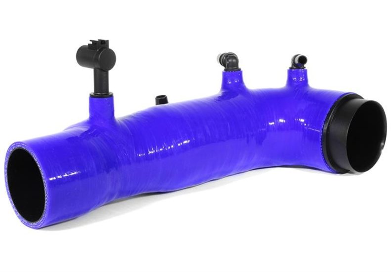 Perrin Performance 2.4" Turbo Inlet Blue Subaru 2002-2007 WRX / 2004-2020 STI