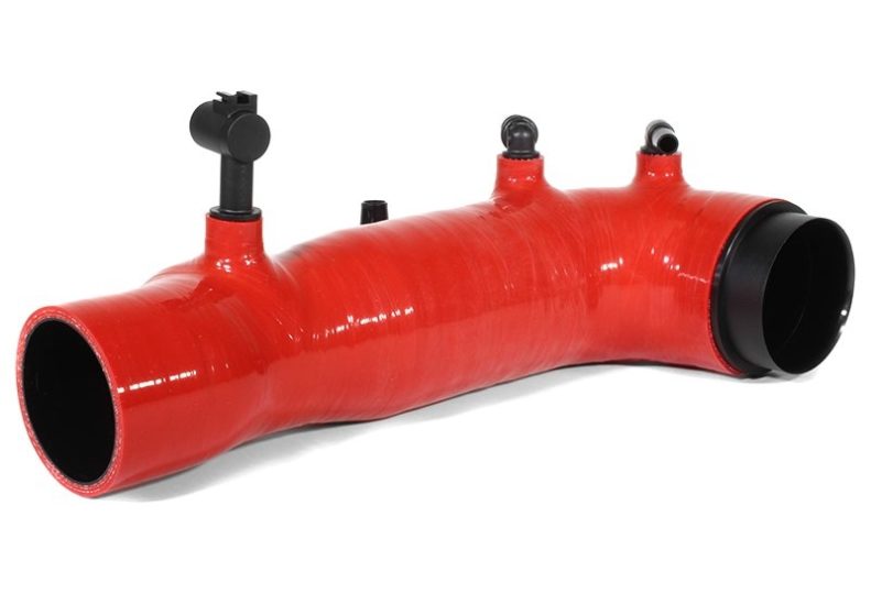 Perrin Performance 2.4" Turbo Inlet Red Subaru 2002-2007 WRX / 2004-2021 STI