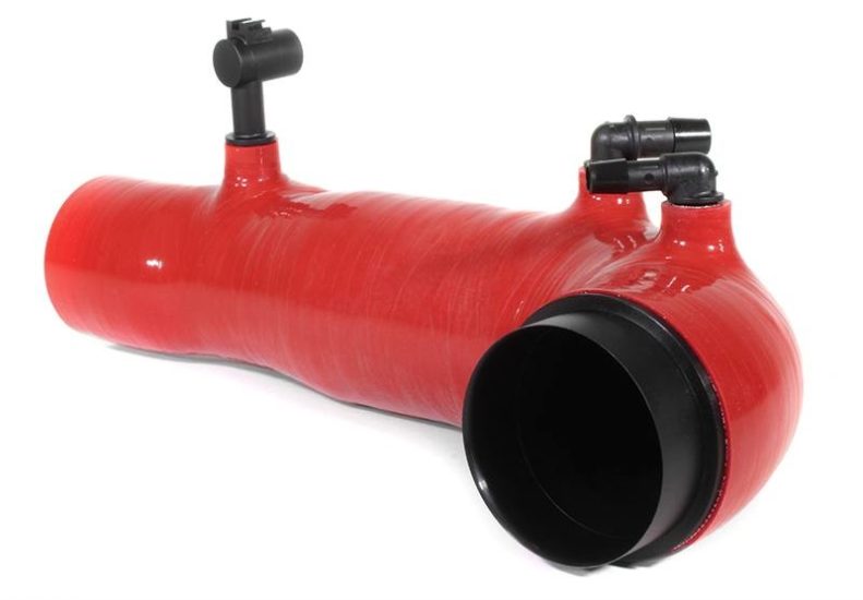 Perrin Performance 2.4" Turbo Inlet Red Subaru 2002-2007 WRX / 2004-2021 STI