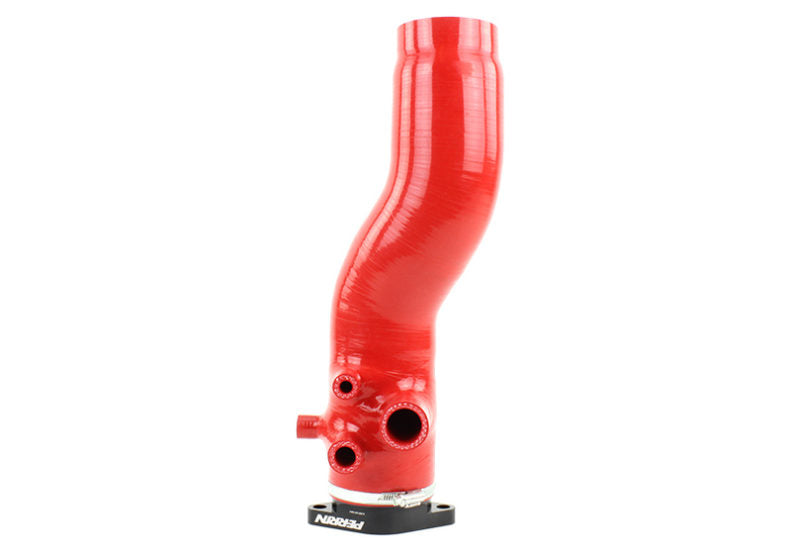 Perrin Performance 3" Turbo Inlet Hose w/ Nozzle Red Subaru 2015-2020 WRX