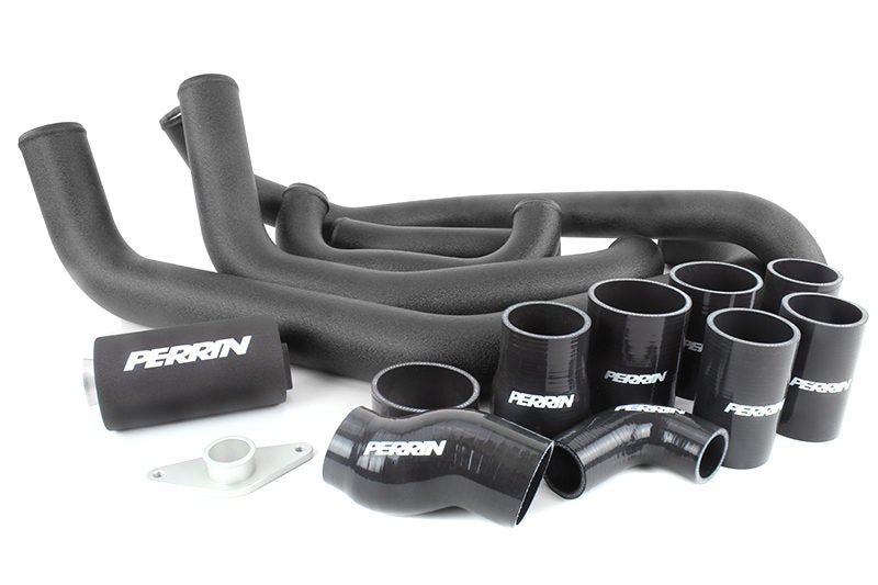 Perrin Performance FMIC Piping Kit Black w/ Black Couplers Subaru 2002-2007 WRX / 2004-2007 STI