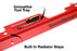 GrimmSpeed Radiator Shroud w/ Tool Tray Red Subaru 2002-2007 WRX / 2004-2007 STI