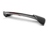 Seibon Carbon Fiber OEM STI Style Rear Spoiler w/ LED Light Included (HATCH) Subaru 2008-2014 WRX / 2008-2014 STI