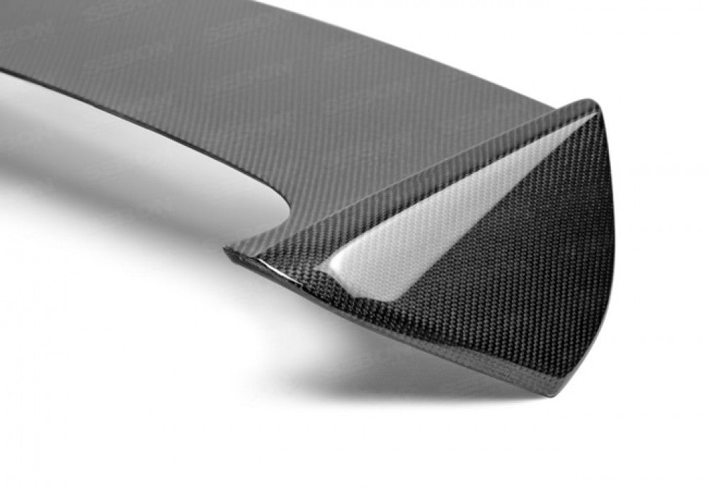 Seibon Carbon Fiber OEM STI Style Rear Spoiler (HATCH) Subaru 2008-2014 WRX / 2008-2014 STI