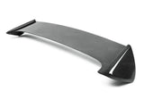 Seibon Carbon Fiber OEM STI Style Rear Spoiler w/ Integrated LED Lights Included (HATCH) Subaru 2008-2014 WRX / 2008-2014 STI