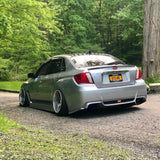 JNA Performance V Style Rear Bumper Lip Extensions Polyurethane (SEDAN) Subaru 2011-2014 WRX / 2011-2014 STI