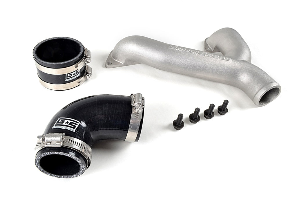 GrimmSpeed Top Mount Intercooler Y-Pipe Kit Black 2002-2007 WRX / 2004-2020 STI
